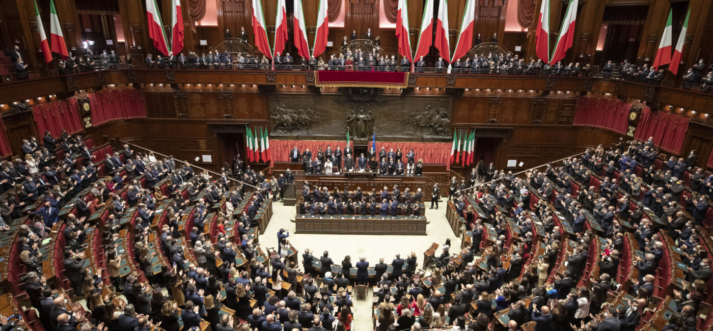 Camera dei Deputati durante una seduta