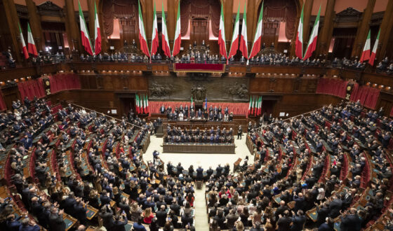 Camera dei Deputati durante una seduta