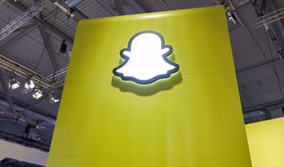 Logo Snapchat con musica