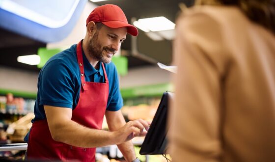 Verifica dell'età nei sistemi di self-checkout
