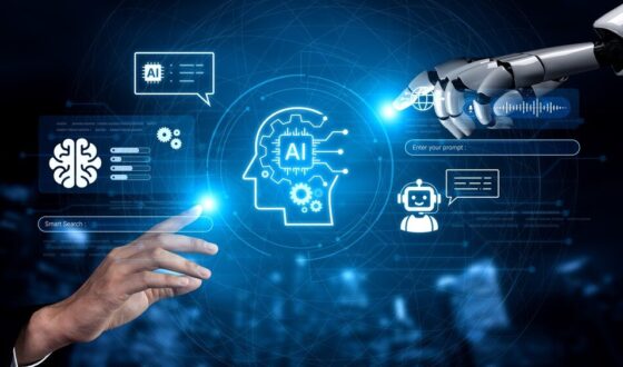 Illustrazione sull'adozione dell'intelligenza artificiale