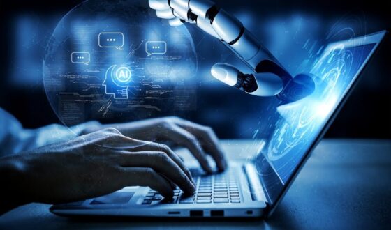 Illustrazione sull'integrazione dell'AI nel ciclo di vita del software