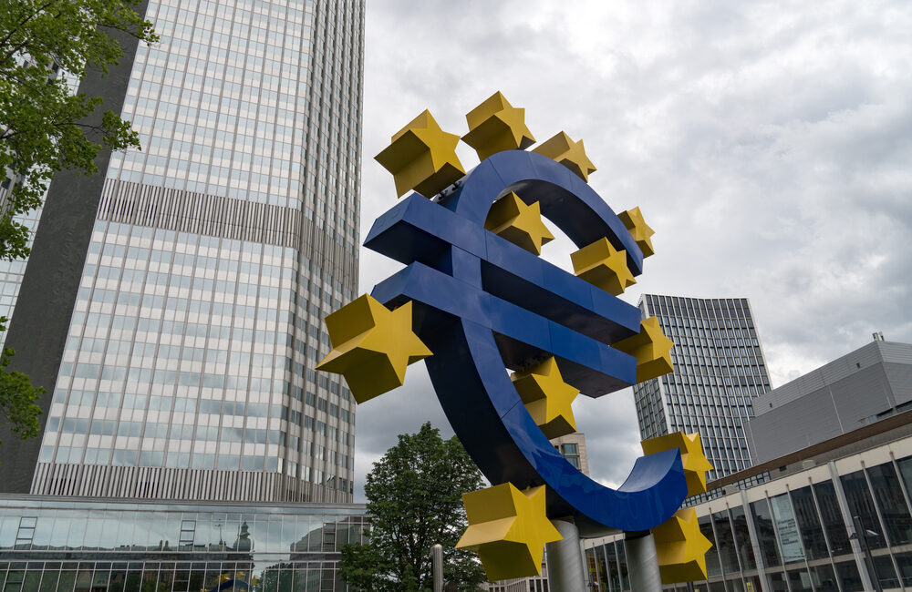 Rappresentazione grafica della BCE e dell'economia europea