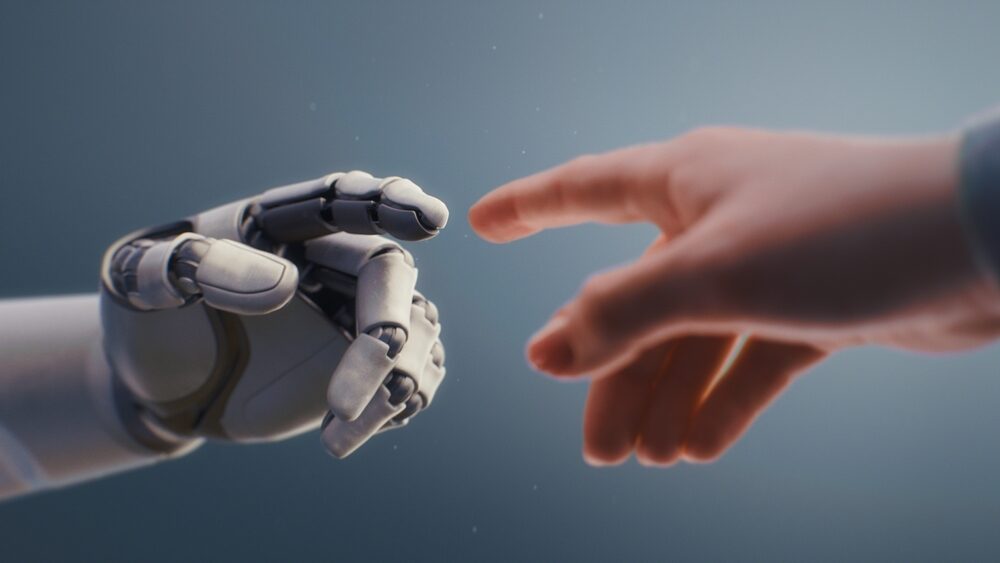 Illustrazione sull'intelligenza artificiale e governance
