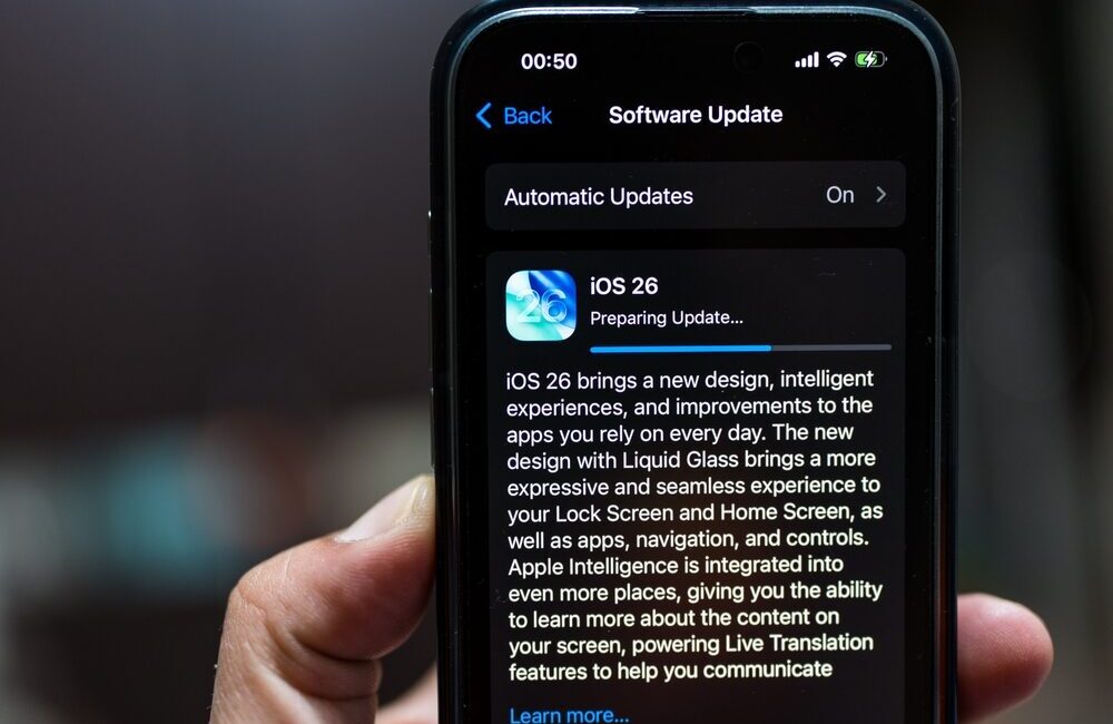 Screenshot di iOS 27.2 Beta 2