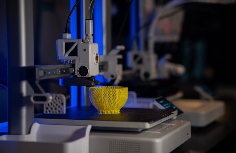 Ruote airless stampate in 3D per veicoli robotici ucraini